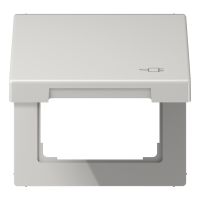 Hinged lid for socket - JUNG (pavadinimas tikslinamas)
