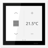 Valdiklis KNX juodos spalvos LS ZERO Touch - JUNG