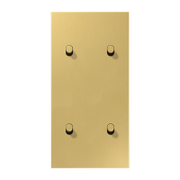 Centre plate 2-gang verti. 2+2 toggle - JUNG (pavadinimas tikslinamas)