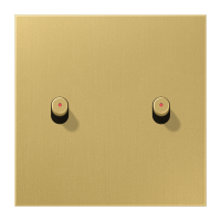 Centre plate 1-gang w. 2 toggle for IL - JUNG (pavadinimas tikslinamas)