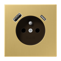 Socket fren/belg with USB type AC - JUNG (pavadinimas tikslinamas)