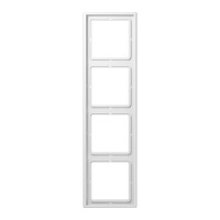 4-gang frame - JUNG (pavadinimas tikslinamas)
