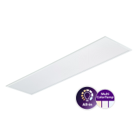Šviestuvas į/l LED 28W IP20/40 3000/4000K 3400lm 1200x300mm H-60mm UGR19 RC065B G5 34_36S/830_40 PSU 30x120 OC SC Ledinaire panel - PHILIPS