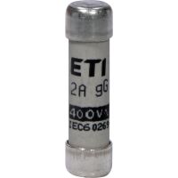 Saugiklis 2A 8x32mm gG 400V AC CH8 cilindrinis - ETI