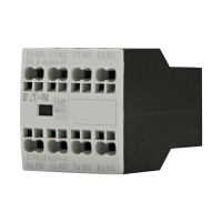 Kontaktas papildomas 4P 16A 4no ant viršaus DILA-XHI40-PI - EATON