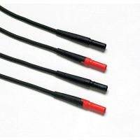 Laidai pramoniniai testeriui 4mm raudonas ir juodas 10A 1000V CAT III TL27 - FLUKE