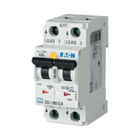 Relė srovės nuotėkio RCBO 2P 16A B 30mA su automatu A-tipas FRBDM-B16/2/003-G/A - EATON