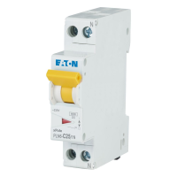 Automatas 1P+N 25A C 6kA 1 modulio PLN6-C25/1N-DE - EATON