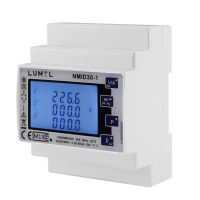 Skaitiklis elektros energijos 3F 5A netiesioginis 1 tarifas MID Modbus 4 moduliai NMID30-1 - LUMEL