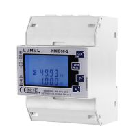 Skaitiklis elektros energijos 3F 100A tiesioginis 1 tarifas MID Modbus 4 moduliai NMID30-2 - LUMEL