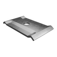 Laikiklis centrinis loveliui 60x35mm nerūdijančio plieno - KOPOS KOLIN