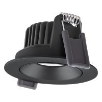 Šviestuvas į/l LED 8W IP20 3000K 680lm D-81mm H-43mm juodos spalvos SPOT ADJUST - LEDVANCE
