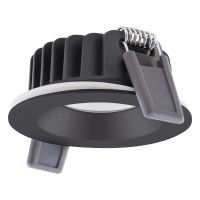 Šviestuvas į/l LED 6W IP65 2700K 480lm D-81mm H-34mm juodos spalvos SPOT AIR FIX - LEDVANCE