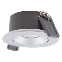 Šviestuvas į/l LED 4W IP23 3000K 320lm D-81mm H-34mm sidabrinės spalvos SPOT AIR ADJUST - LEDVANCE