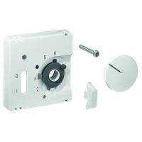 Dangtelis reguliatoriui temperatūros baltas 55x55 PRTRAS551 55 - PROTEC