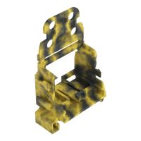Adapteris gnybtų tvirtinimui ant DIN bėgelio geltonai žalias (221 serijos 10x4mm2 gnybtams) - WAGO