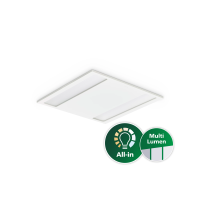 Šviestuvas į/l LED 23/38.5W IP20/44 3000K 3400/4300/5700lm 595x595mm H-38.5 mm RC136B G4 34_43_57S/830 PSD W60L60 OC - PHILIPS