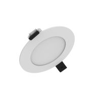 Šviestuvas į/l LED 4/6/8W IP44 3000/4000K 400/600/800lm D-112mm H-23mm DL SLIM ALU D100 V 8W ML 83040 WT - LEDVANCE