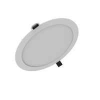 Šviestuvas į/l LED 9.5/14.3/19W IP44 3000/4000K 950/1430/1900lm D-217mm H-23mm DL SLIM ALU D205 V 19W ML 83040 WT - LEDVANCE