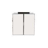 Klavišas dvigubam jungikliui baltos spalvos 8511 BL SKY Niessen - ABB