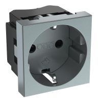 Lizdas p/t viengubas kanalui Rapid 45 aliumininis STD-D0N AL1 - OBO BETTERMANN