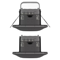 Jutiklis būvio į/l IP54 400W LED H-3m D-12m 360 laipsnių antracito spalvos LUXA 103 S360-100-12 DE-UP AN - THEBEN