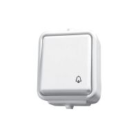 Mygtukas v/t IP44 baltas 10A/250V 101C WNT-4H Cedar - SCHNEIDER ELECTRIC