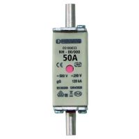 Saugiklis 50A 120kA 500V gG PSI NH000 - PROTEC