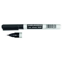Markeris 1mm juodas PKMP1 - PROTEC
