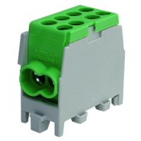Gnybtas 25mm2 Cu/Al žalias 4 prijungimai (2x25/2x16) PHLAK2522GN - PROTEC