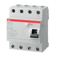 Relė srovės nuotėkio RCCB 4P 63A 30mA AC-tipas FH204AC-63/0.03 - ABB