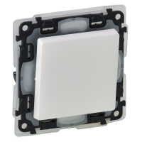 Perjungiklis p/t viengubas IP44 be rėmelio Baltas 10A 250V VALENA LIFE - LEGRAND