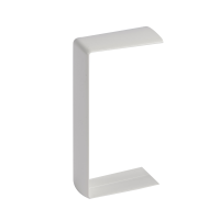 Dangtis sujungimo 50x100mm DLP-S baltas RAL9010 +2 lipdukai tvirtinimui - LEGRAND