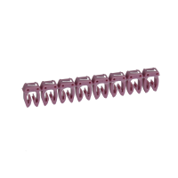 Markiruotė "7" laidui užspaudžiama 0.5-1.5mm2 balta/violetinė - LEGRAND