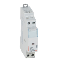 Kontaktorius 2P 25A 230V AC 2no 1 modulio CX3 - LEGRAND