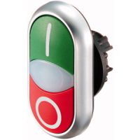 Galvutė mygtukui dviguba M22-DDL-GR-X1/X0 - EATON