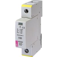 Apsauga viršįtampių 1P D 3kA 3 tipo ETITEC D T3 275/3 1+0 - ETI