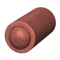 Įsukamas apvalus kaištis Ø78x150mm Ilgai elastingas išliekantis, uždarų porų putplastis raudona FBA-D150 - OBO BETTERMANN (pavadinimas tikslinamas)