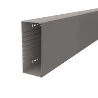 Kabelinis kanalas perforuotu dugnu 100x230x2000 Polivinilo chloridas akmens pilkumo RAL 7030 WDK100230GR - OBO BETTERMANN (pavadinimas tikslinamas)