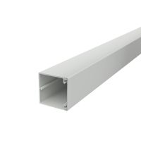 Kabelinis kanalas perforuotu dugnu 60x60x2000 Polivinilo chloridas šviesiai pilka RAL 7035 WDK60060LGR - OBO BETTERMANN (pavadinimas tikslinamas)