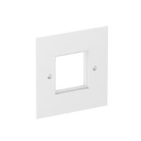 Dangtelis 45x45 mechanizmui (lizdų blokui VH4) baltas VH-P4 RW - OBO BETTERMANN