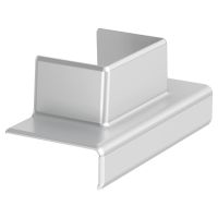 T - kampas 130 WDK 40060 120x52x56 Polikarbonatas/akrilnitrilo-butadieno-stirenas aliuminio GK-TA WDK 2AL - OBO BETTERMANN (pavadinimas tikslinamas)