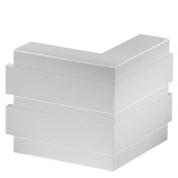 Išorinis kampas Standi forma 190x190x165 Polivinilo chloridas šviesiai pilka RAL 7035 GK-AS53165LGR - OBO BETTERMANN (pavadinimas tikslinamas)