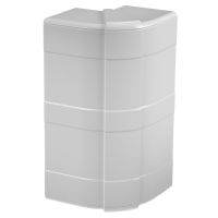Išorinis kampas paslankus 175x88x88 Polikarbonatas/akrilnitrilo-butadieno-stirenas šviesiai pilka RAL 7035 GK-AH53165LGR - OBO BETTERMANN (pavadinimas tikslinamas)