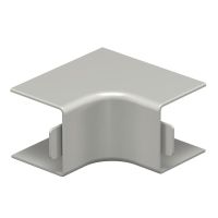 Vidinio kampo dangtis 25x25mm Polivinilo chloridas akmens pilkumo RAL 7030 WDK HI25025GR - OBO BETTERMANN (pavadinimas tikslinamas)