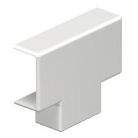 T sujungimo dangtis behalogenis 10x20mm Polikarbonatas/akrilnitrilo-butadieno-stirenas baltas RAL 9010 WDKH-T10020RW - OBO BETTERMANN (pavadinimas tikslinamas)
