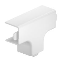 T sujungimo dangtis behalogenis 20x20mm Polikarbonatas/akrilnitrilo-butadieno-stirenas baltas RAL 9010 WDKH-T20020RW - OBO BETTERMANN (pavadinimas tikslinamas)