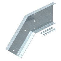 45° vertikalus angle connector sustiprintoms kopėčioms 200 200x500 Plienas karštai cinkuotas WRWV 200 V FT - OBO BETTERMANN (pavadinimas tikslinamas)