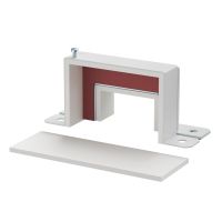 Redukcija montavimui prie sienos ir lubų 70x110 Plienas lakuota baltas RAL 9010 - OBO BETTERMANN (pavadinimas tikslinamas)
