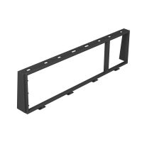 Montažinis rėmelis skirtas 3f + 1f Modul 45 Polikarbonatas/akrilnitrilo-butadieno-stirenas grafito juodumo RAL 9011 MT45V 3+1 - OBO BETTERMANN (pavadinimas tikslinamas)